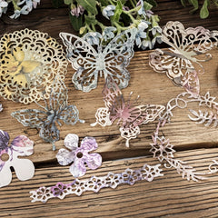 30pcs Lost Garden Series Art Diary Decoration Underlay Notes