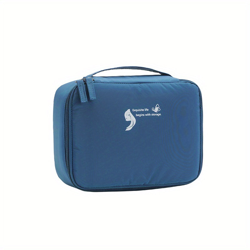 Minimalist Makeup Organizer Portable Cosmetic Bag Travel Toiletry Wash Bag