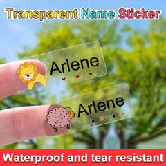 Custom Student Name Stickers 150pcs Waterproof Labels for School Supplies