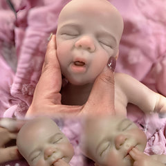 Waterproof Pascale Solid Silicone Reborn Girl Doll with Outfits
