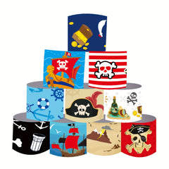 Pirate Slap Bracelets 24 Pack - Fun Party Favors for Boys & Girls