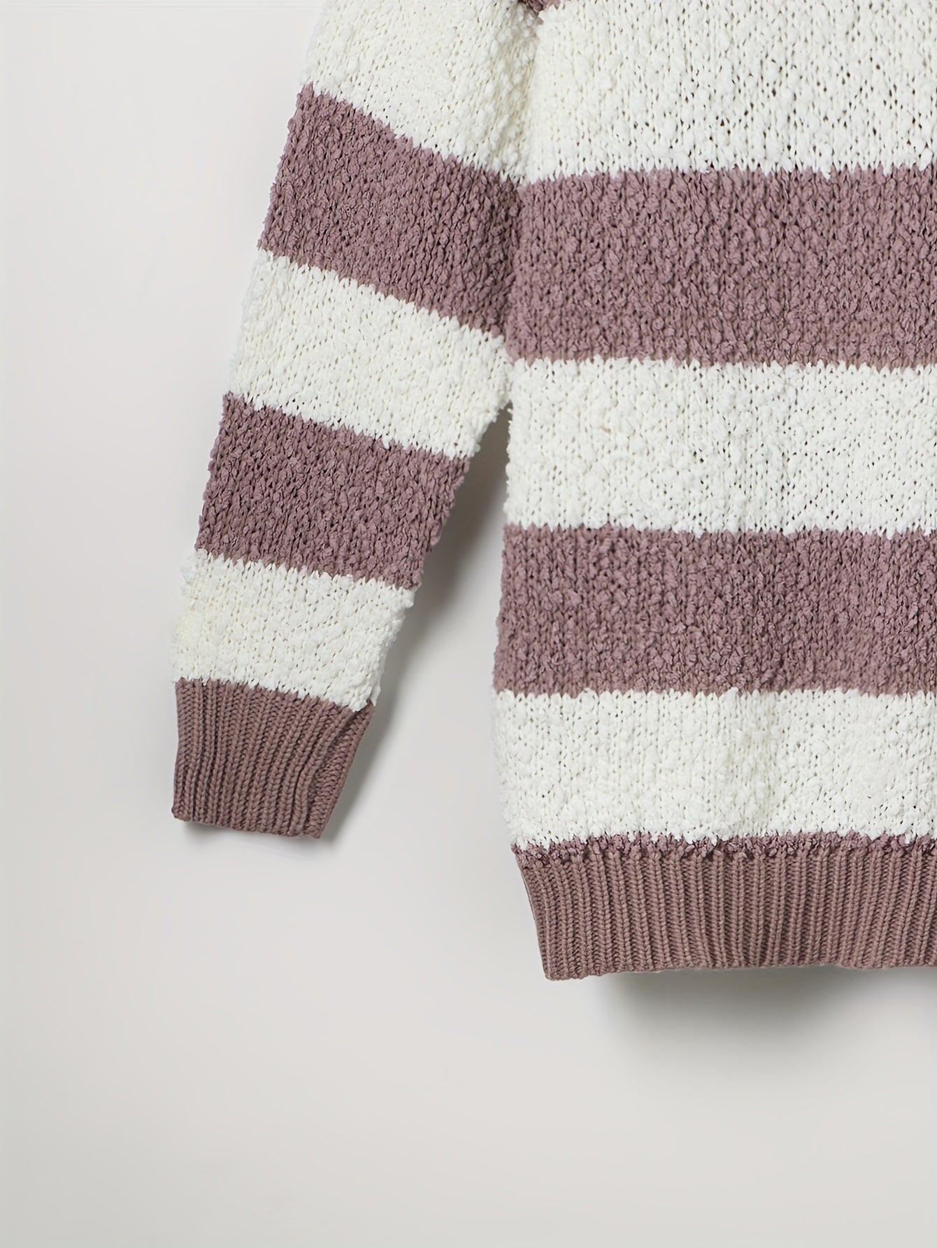  Colorblock Hooded Sweater Long Sleeve