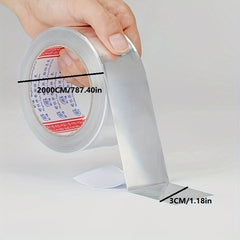 Aluminum Foil Tape High Temp Waterproof Sticker Self-adhesive Pap