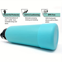 Silicone Bottle Protective Cover Soft Non-slip Cup Bottom Sleeve