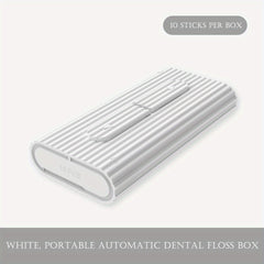 Portable Automatic Floss Box Disposable Dental Flossing Stick
