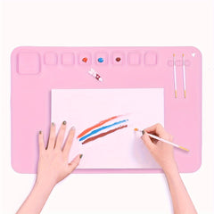 Silicone Art Painting Mat Non Stick DIY Doodle Crafting Surface