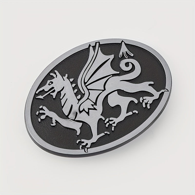 Dragon Oval Belt Buckle Western Jeans Accessories DIY