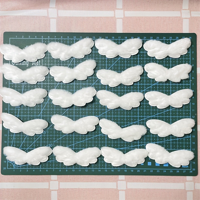 20pcs Mini Angel Wings DIY Ornaments Christmas Decoration