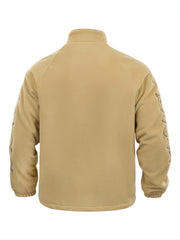 Men's Polar Fleece Stand Collar Jacket