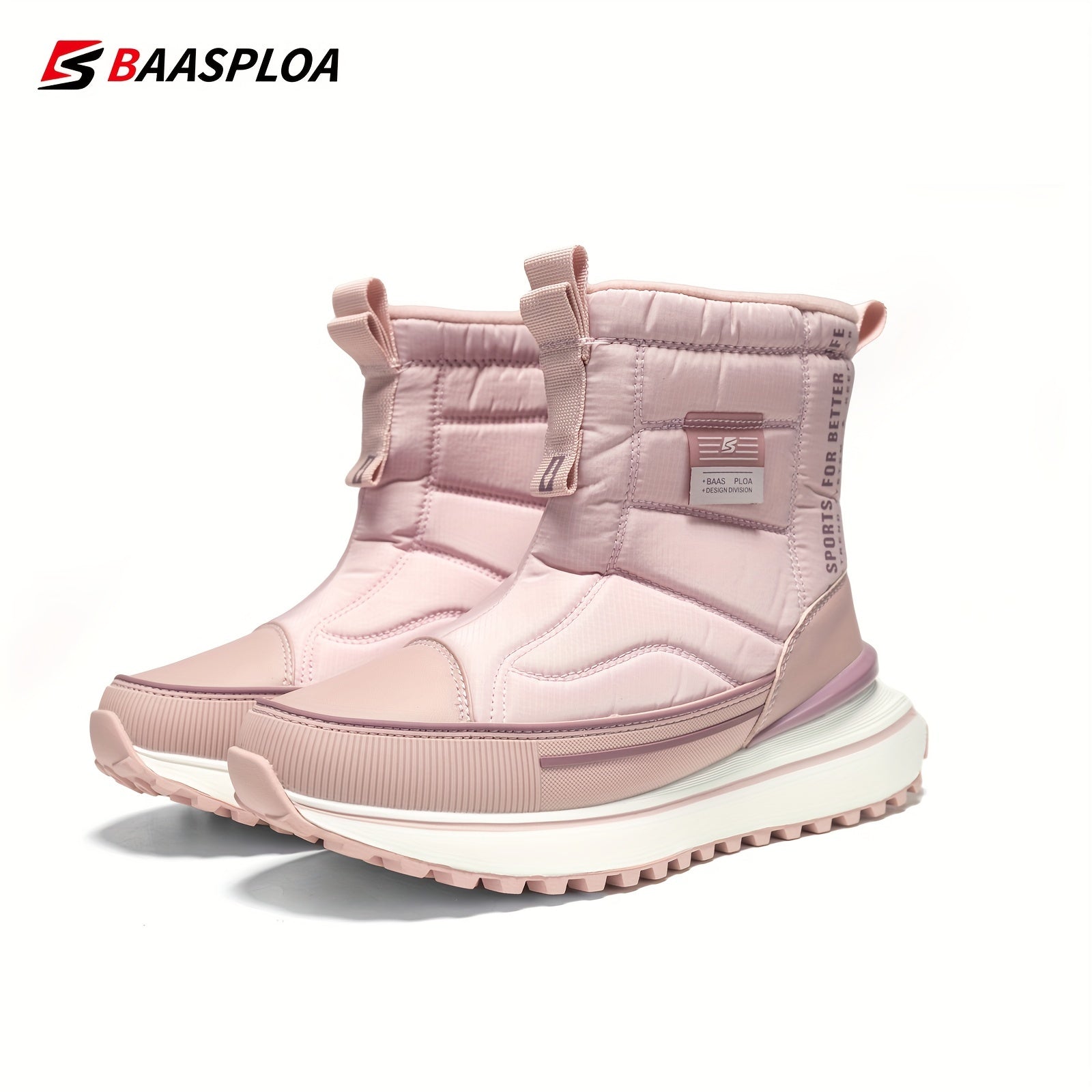 Women's Non slip Chunky Snow Boots High Top Hiking Boots