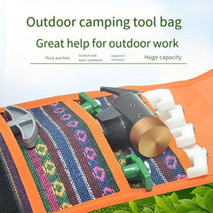 Outdoor Nail Hammer Storage Bag Tent Canopy Camp Nail Hammer Toolkit