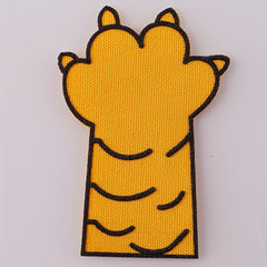 3pcs Dog Paw Cloth Stickers Iron On Sew On Embroidered Applique Patch DIY