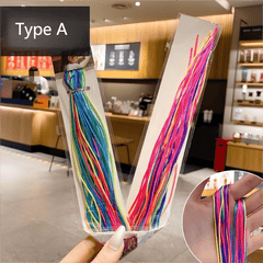 Colorful Braided Hair Rope Colored Rope Female Dreadlock
