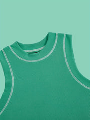Women's Solid Tank Top Sleeveless Casual Summer Wear