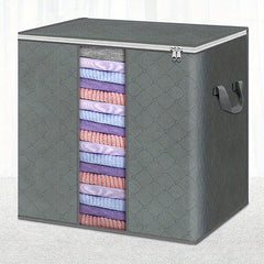 CCidea 60L Clothing Storage Bag Transparent Windows Strong Zippers