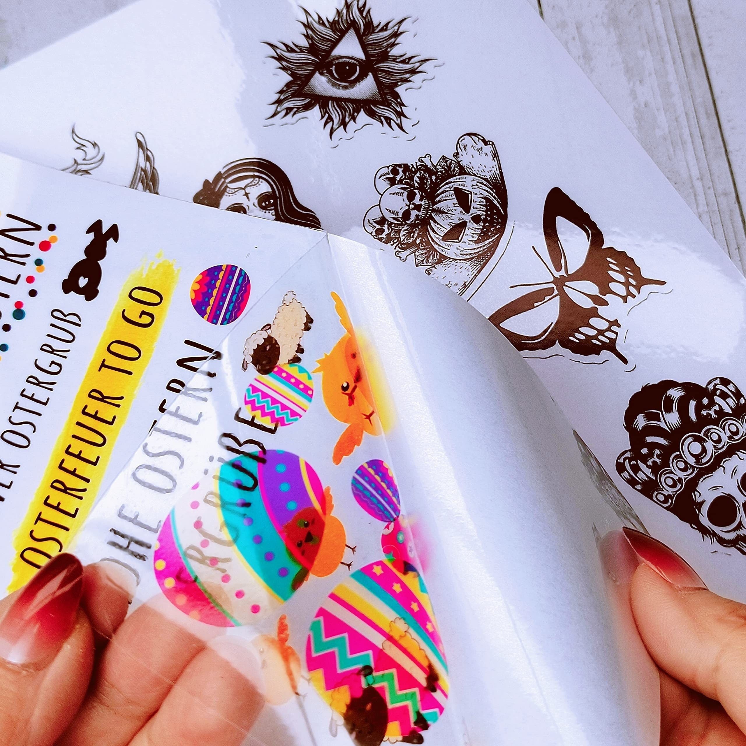 20 Sheets Clear Printable Vinyl Sticker Paper 21 59x27 94 Cm