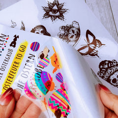 20 Sheets Clear Printable Vinyl Sticker Paper 21 59x27 94 Cm