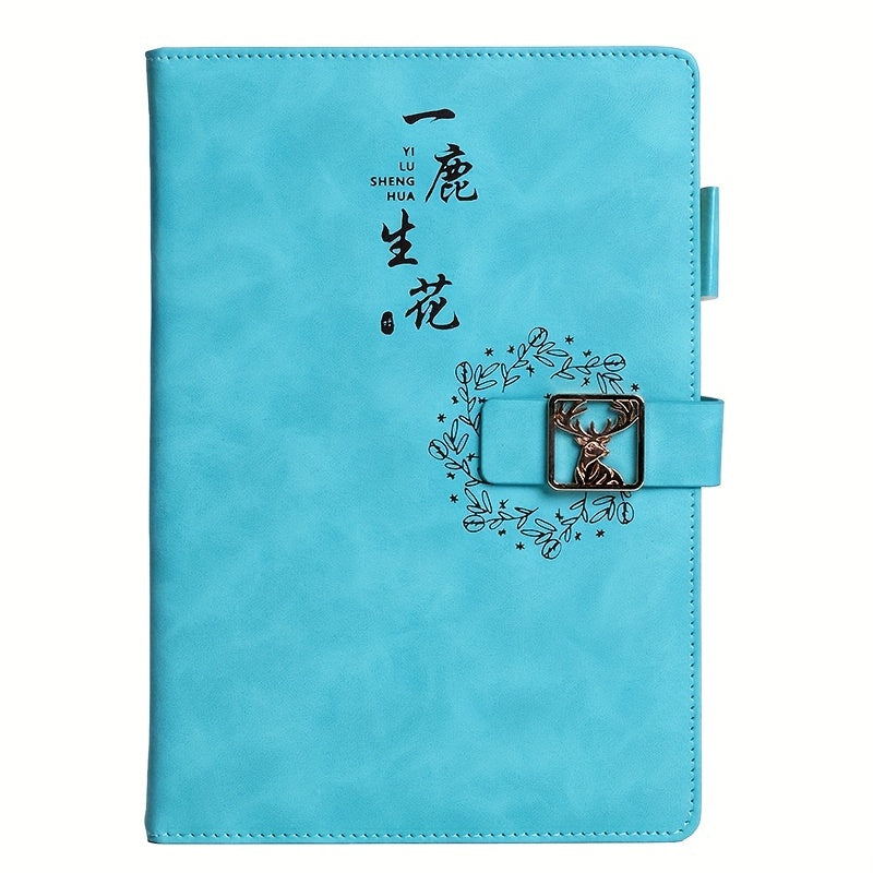Deer Horn Notebook A5 160 Pages Holiday Gift