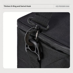 LEOFISHING Large Fishing Tackle Bag with Adjustable Strap
