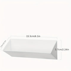Diagonal Storage Box Triangle Bottom Wall Jewelry Small Objects
