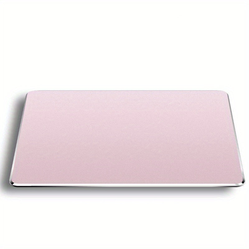 180mm Aluminum Metal Mouse Pad - Smooth Matte Non Slip Waterproof
