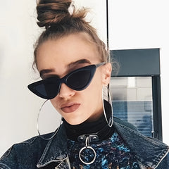 Vintage Small Cat Eye Sunglasses for Women
