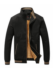 Men's Cotton Full Zip Fleece Jacket