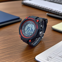 Waterproof Alarm Sports Watch for Teens