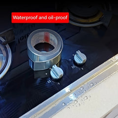 Aluminum Foil Tape High Temp Waterproof Sticker Self-adhesive Pap