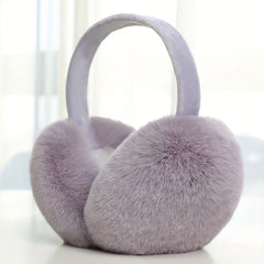 Women's Winter Faux Fur Foldable Earmuffs