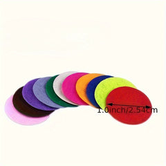 150pcs Felt Circle Set for DIY Sewing & Decorations