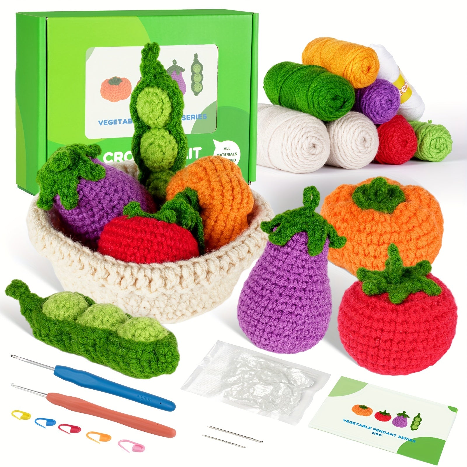 Crochet Doll Kit with Detailed Video Tutorial