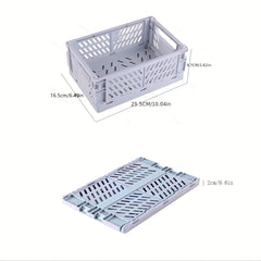 Durable Plastic Baskets for Shelf Storage - Pack of 1