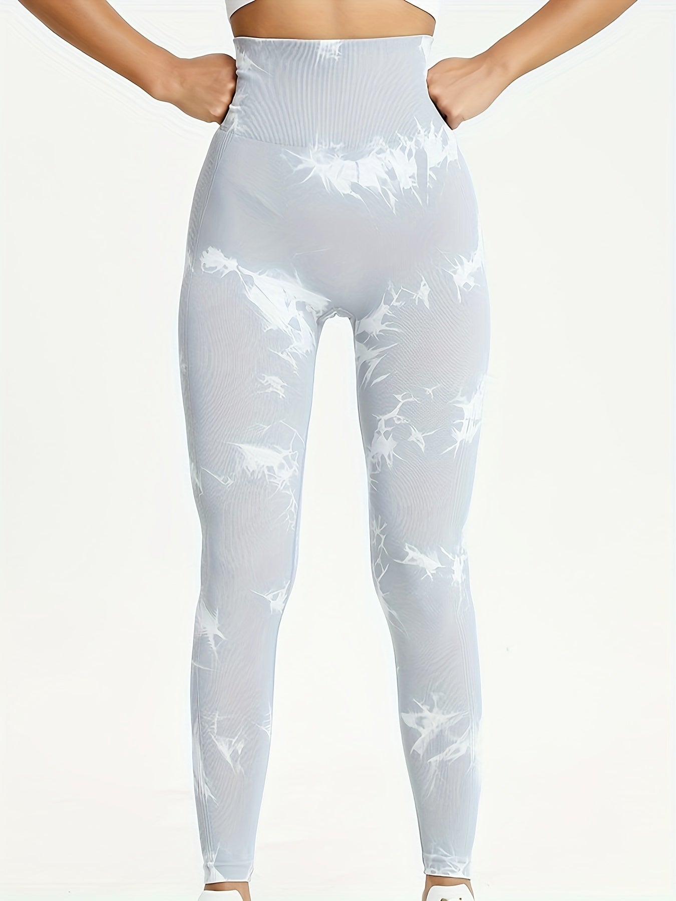 Tie Dye High Waist Yoga Leggings Tummy Control Slimming Pants
