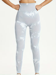 Tie Dye High Waist Yoga Leggings Tummy Control Slimming Pants