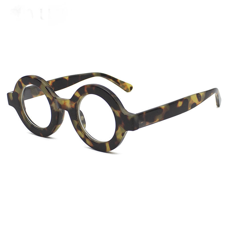 Vintage Round Light Blocking Glasses for Women