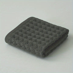 Honeycomb Grid Face Towel Soft Absorbent Quick Drying Bathroom Kitchen Travel
