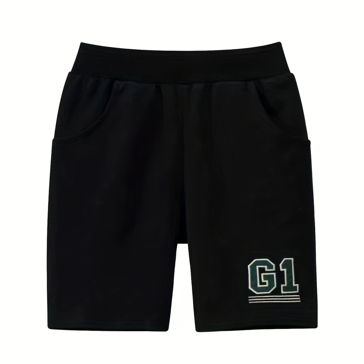 Boys Stylish G1 Print Shorts for Summer