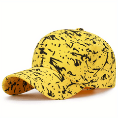Dotted Print Cotton Baseball Cap Hip Hop Candy Casual Dad Hats Adjustable