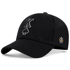 Spades K Embroidered Baseball Cap Solid Casual Unisex Dad Hat Lightweight