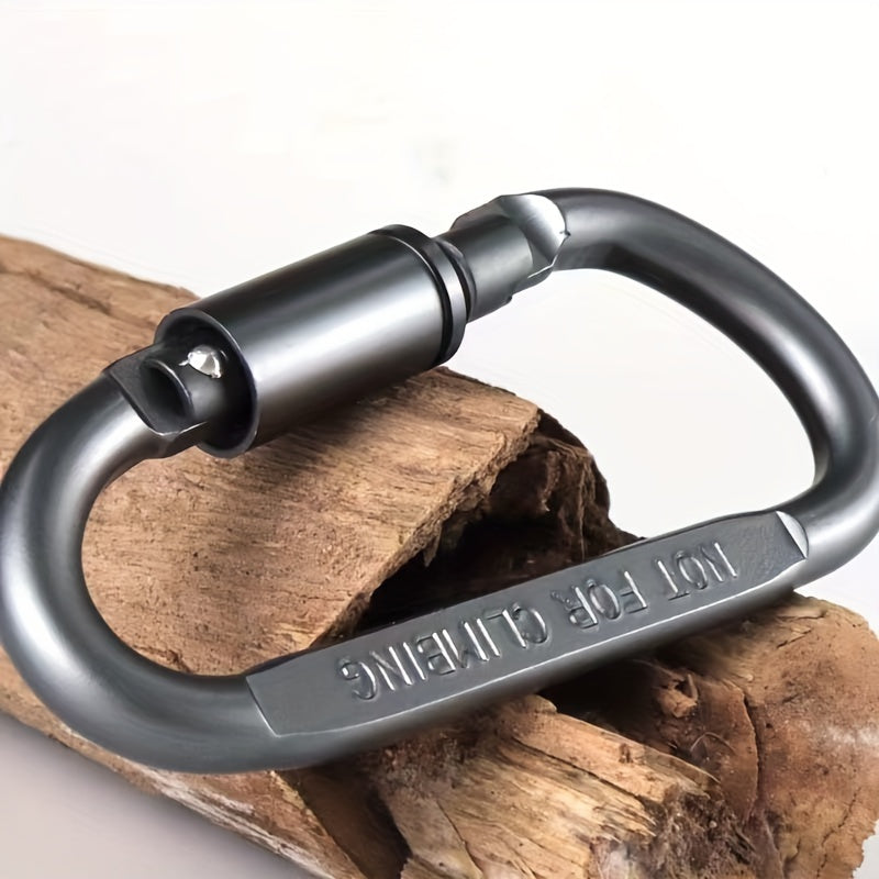 5pcs Aluminum Carabiner Buckles for Camping - Survival Gear for Mount