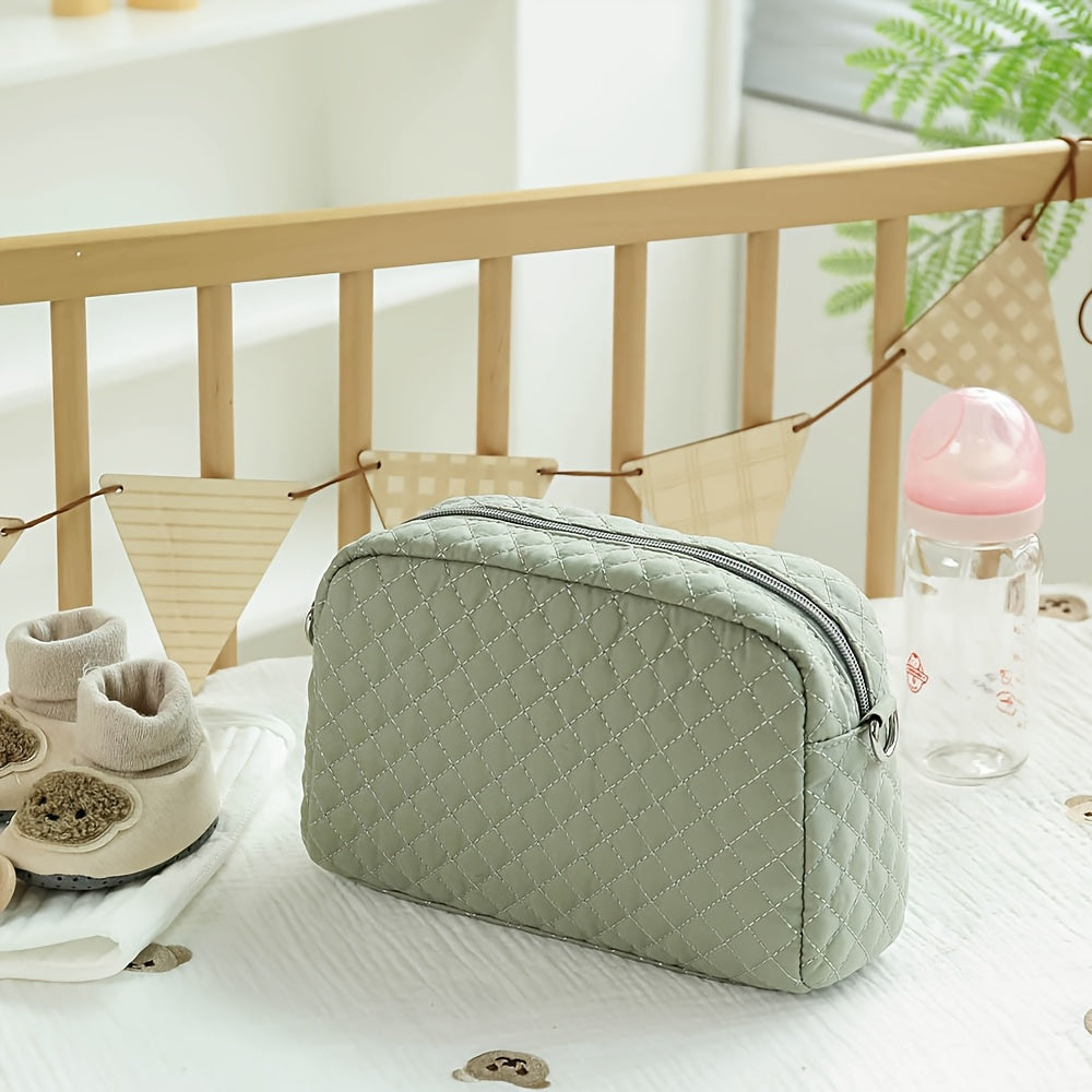 Polyester Stroller Organizer Diaper Bag with Tissue Pouch
