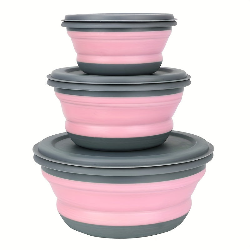 Foldable Silicone Collapsible Bowl for Camping BPA-Free