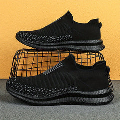 Men's Knitted Lightweight Slip On Casual Shoes