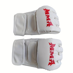 Thicken Boxing Gloves Half Finger for Muay Thai Punching