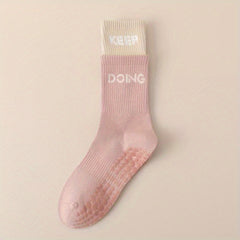 Colorblock Sports Socks Women's Stockings & Hosiery