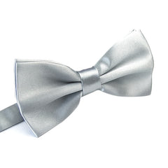Formal Men's Adjustable Necktie Pure Wedding Bow Tie Monochrome Bow Tie