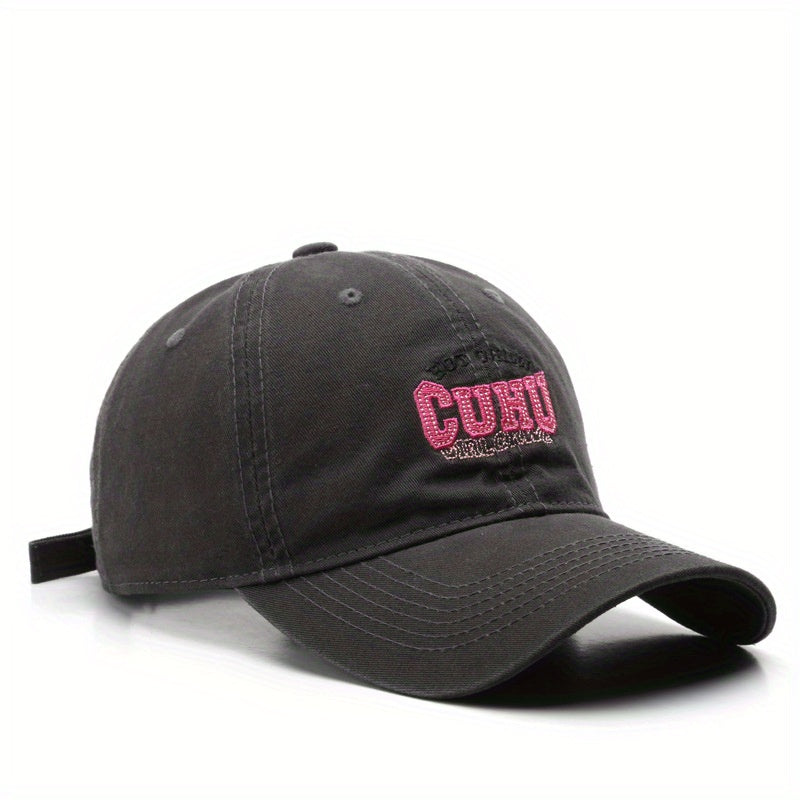 Hard Top Sunshade Baseball Cap Men's And Women's Sun Hat