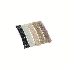 4pcs Rhinestone Decor Hair Clip Barrette Headwear