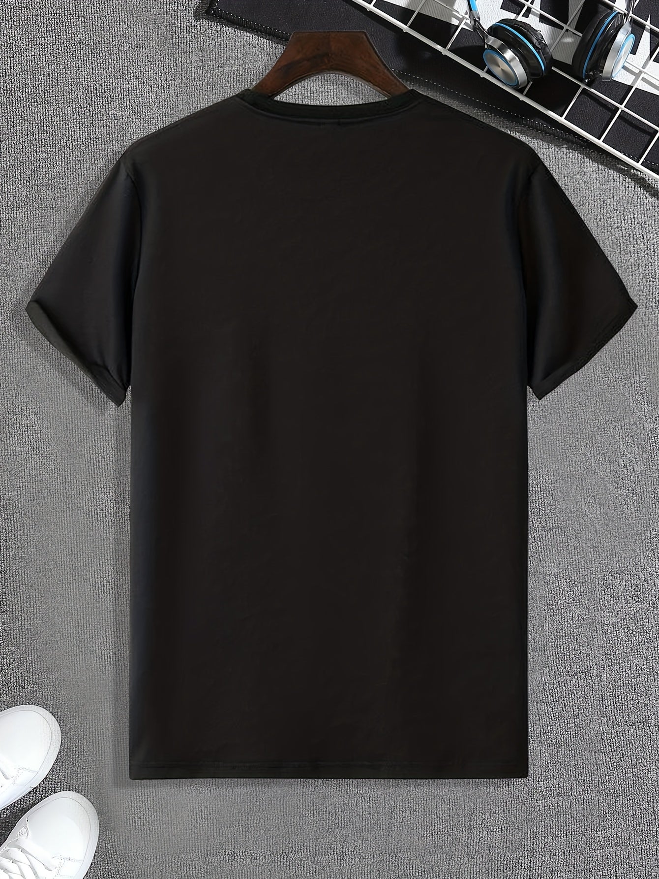 Cartoon Print Men's Graphic T shirt Casual Comfy Tees For Summer Mens Clothing